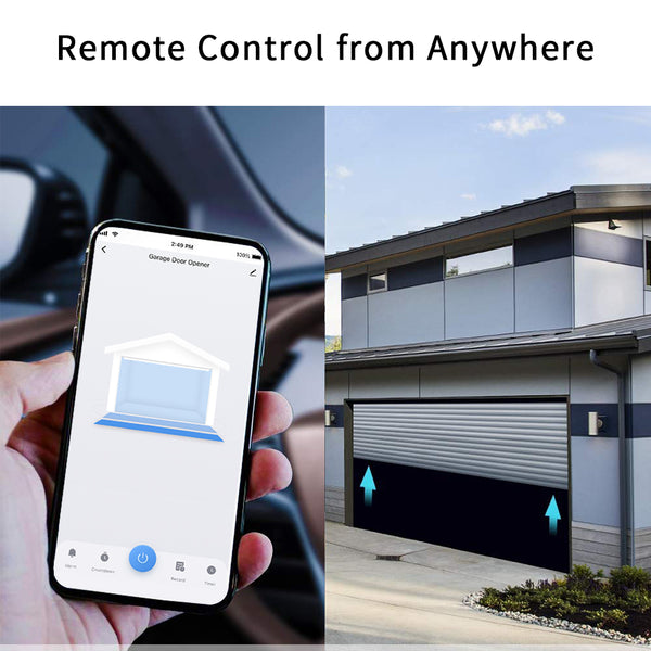 Tuya Smart Garage Door Opener WiFi Switch Remote Control Module Smart Life App Works with Alexa Google Home