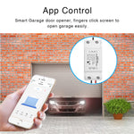 Tuya WiFi Garage Door Opener Smart Gate Door Controllor Smart Life App Control Works with Alexa Echo Google Home Siri