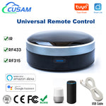 IR+RF Universal Remote Control Tuya Smart Controller for TV AC Curtain Roller Shutter Works with Alexa Google Home Alice Siri