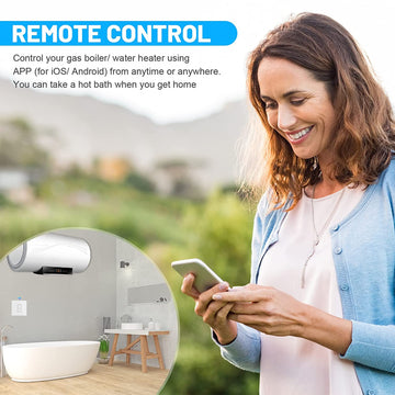 WiFi 4400w Boiler Smart Switch Touch Water Heater Switch