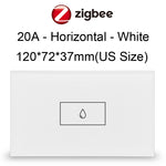 ZigBee Smart Boiler Water Heater Switch 20A Relay High Power Circuit Breaker Tuya APP Control Works with Alexa Siri Google Home