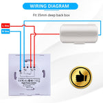 WiFi 4400w Boiler Smart Switch Touch Water Heater Switch