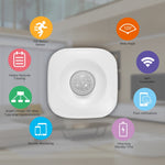 Smart Home Security WIFI PIR Motion Sensor Wireless Passive Infrared Alarm Detector Burglar Alarm Tuya Smart Life APP Control