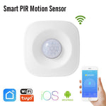 Smart Home Security WIFI PIR Motion Sensor Wireless Passive Infrared Alarm Detector Burglar Alarm Tuya Smart Life APP Control