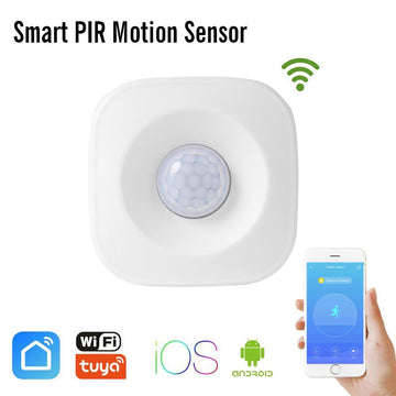 Smart Home Security WIFI PIR Motion Sensor Wireless Passive Infrared Alarm Detector Burglar Alarm Tuya Smart Life APP Control